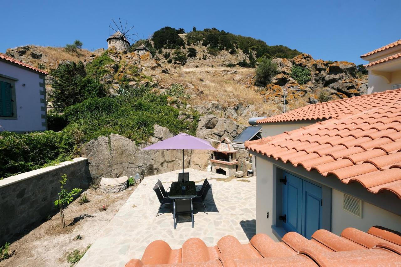 Villa Under The Windmills Kontias Exterior foto